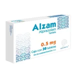 ALZAM ALPRAZOLAM 0.50MG 30TABS