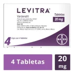 LEVITRA VARDENAFIL 20MG 4TABS