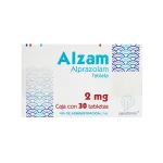 ALZAM ALPRAZOLAM 2MG 30TABS