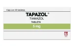 TAPAZOLE METHIMAZOLE 5MG 20TABS