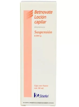 MAXIVATE HAIR LOTION (BETNOVATE IN MEXICO) BETAMETHASONE 0.094GR 50ML