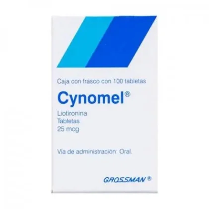 CYTOMEL LIOTHYIRONINE 25MCG 100TABS