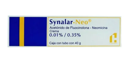 NEO-SYNALAR CREAM FLUOCINOLONE-NEOMICINE 0.01/0.35% 40GR