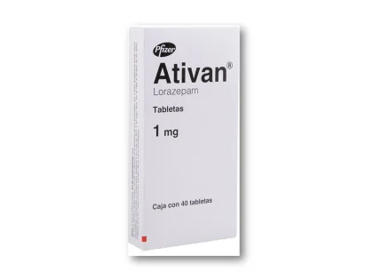 ATIVAN LORAZEPAM 1MG 40TABS