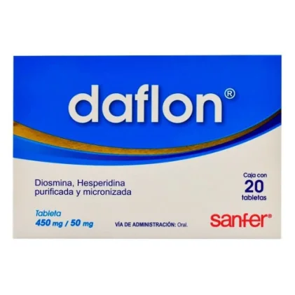 DAFLON HESPERIDIN-DIOSMIN 50/450MG 20TABS