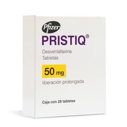 PRISTIQ ER DESVENLAFAXINE SUCCINATE 50MG 28TABS