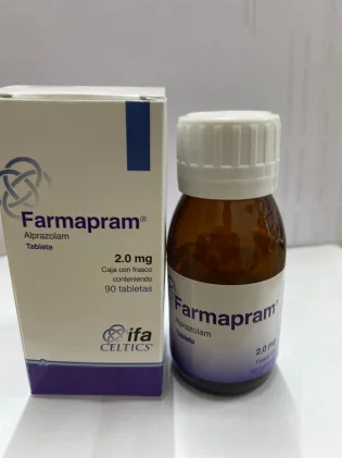 FARMAPRAM ALPRAZOLAM 2MG 90BARS