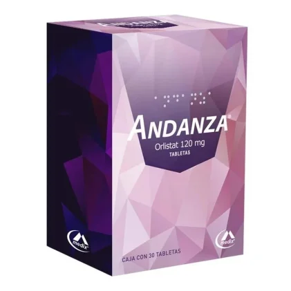 ANDANZA ORLISTAT 120MG 30TABS