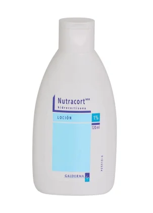 NUTRACORT LOTION HYDROCORTISONE 1% 120ML