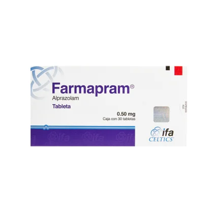 FARMAPRAM ALPRAZOLAM 0.50MG 30TABS