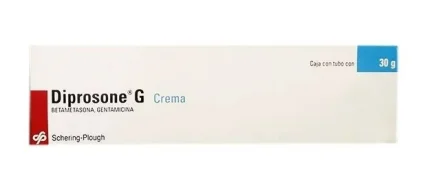 DIPROSONE G CREAM BETAMETHASONE-GENTAMICINE 50/100MG/100GR 30GR