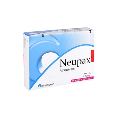 NEUPAX ALPRAZOLAM 0.25 MG 30TABS