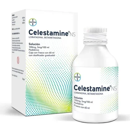 CELESTAMINE NS PEDIATRIC ORAL SOLUTION LORATADINE-BETAMETHASONE 100/5MG/5ML 60ML