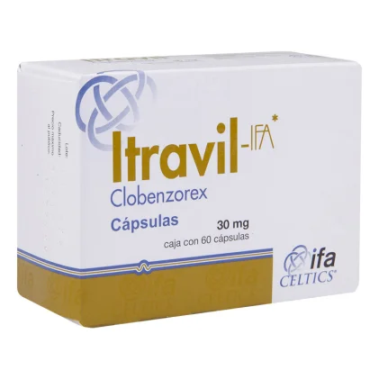 ITRAVIL CLOBENZOREX 30MG 60CAPS