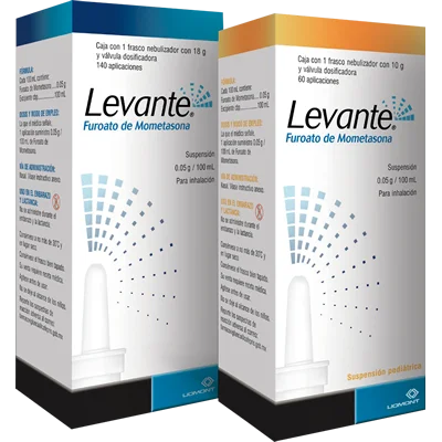 LEVANTE NASAL SPRAY MOMETASONE 0.05GR/100ML 18GR 140DOSES