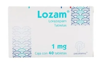 LOZAM LORAZEPAM 1MG 40TABS
