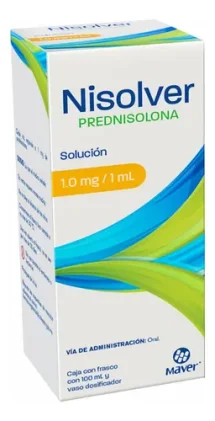 NISOLVER ORAL SOLUTION PREDNISOLONE 1MG/ML 100ML