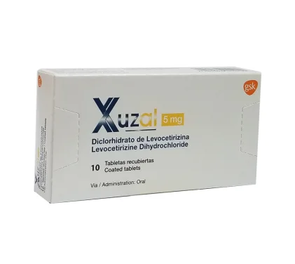 XYZAL LEVOCETIRIZINE 5GR 10TABLETS